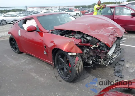 2014 Nissan 370Z Touring z USA, uszkodzony, nr VIN JN1AZ4EH0EM630491